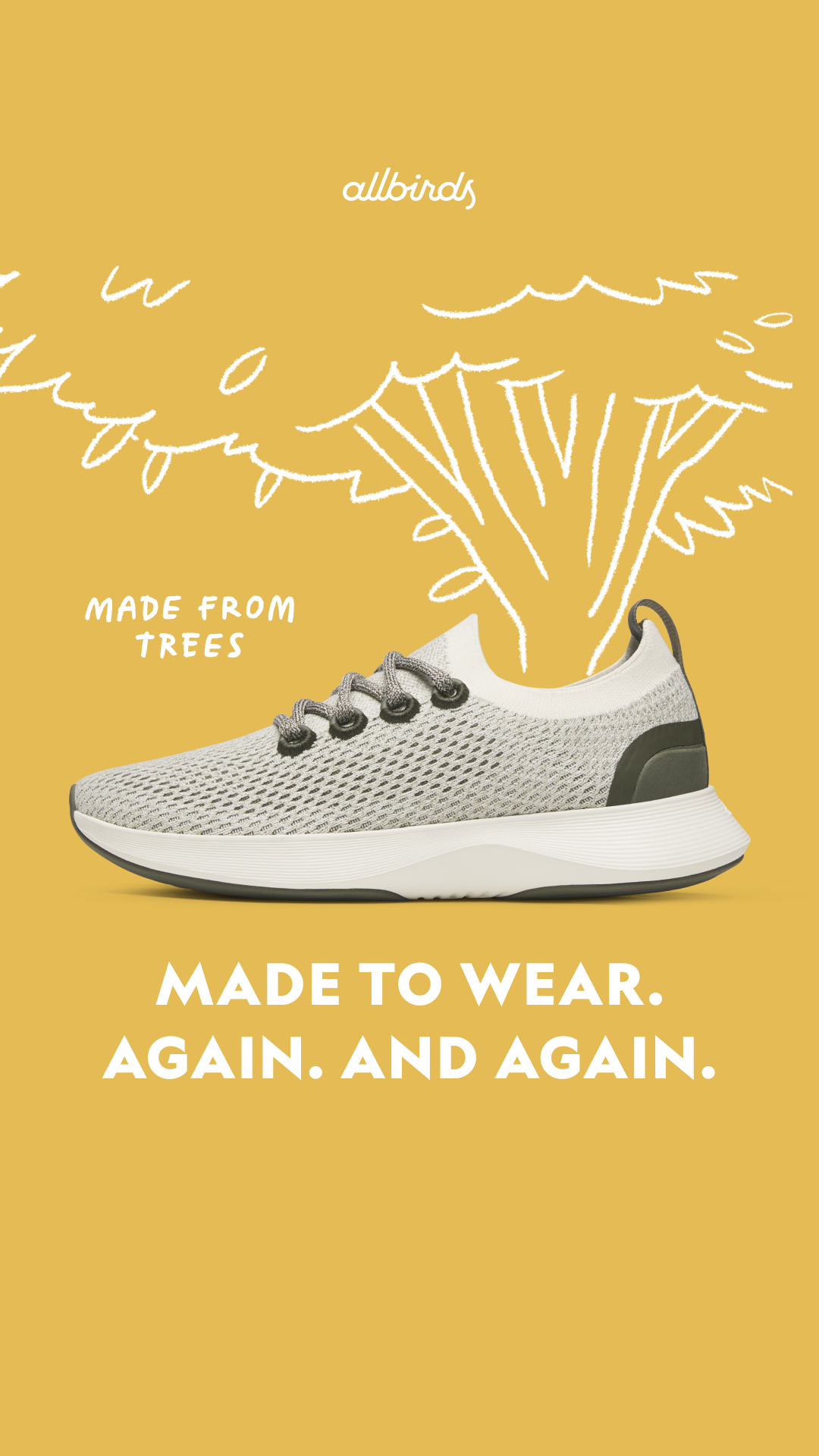 Allbirds Facebook ad