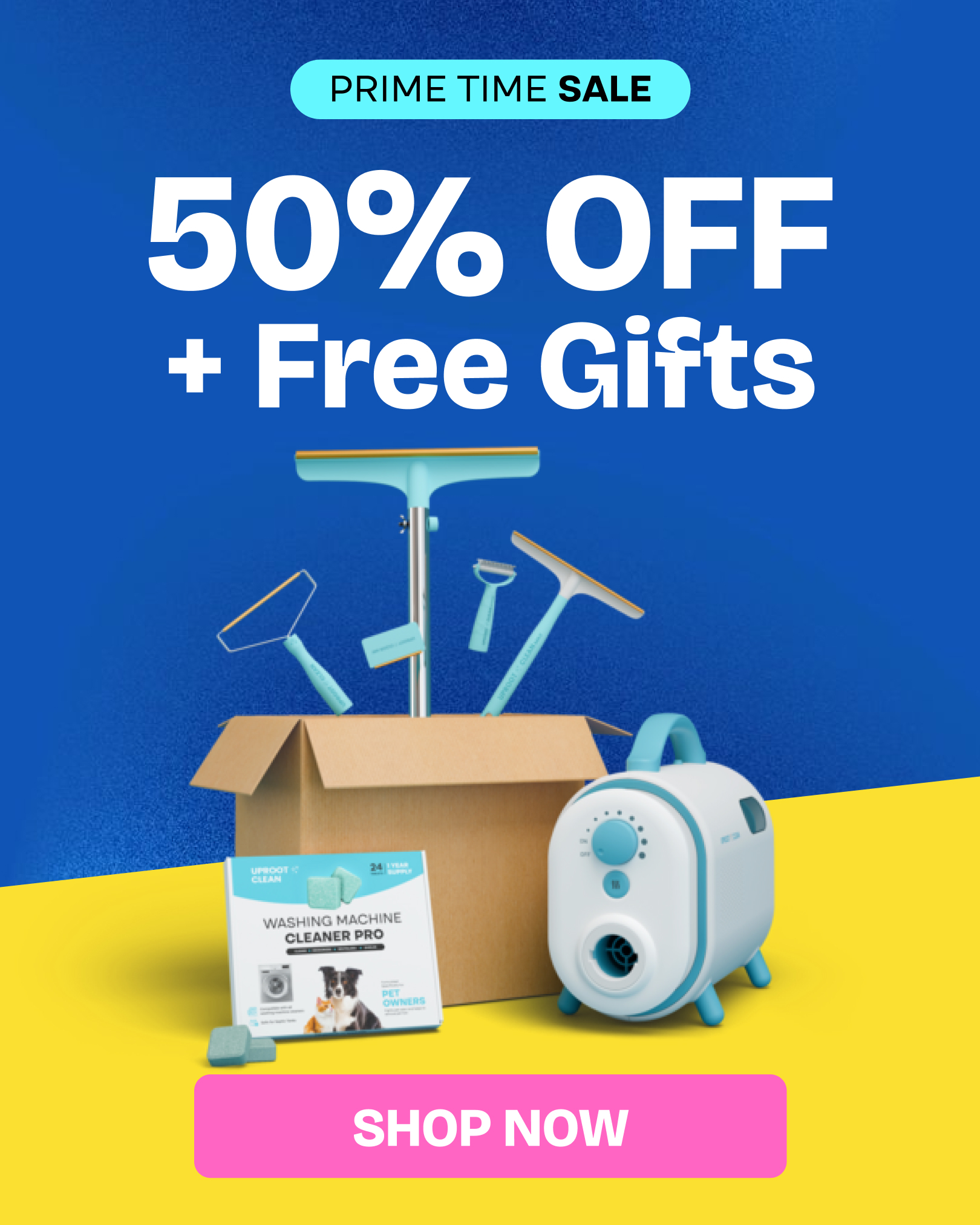 Uproot Clean Facebook ad