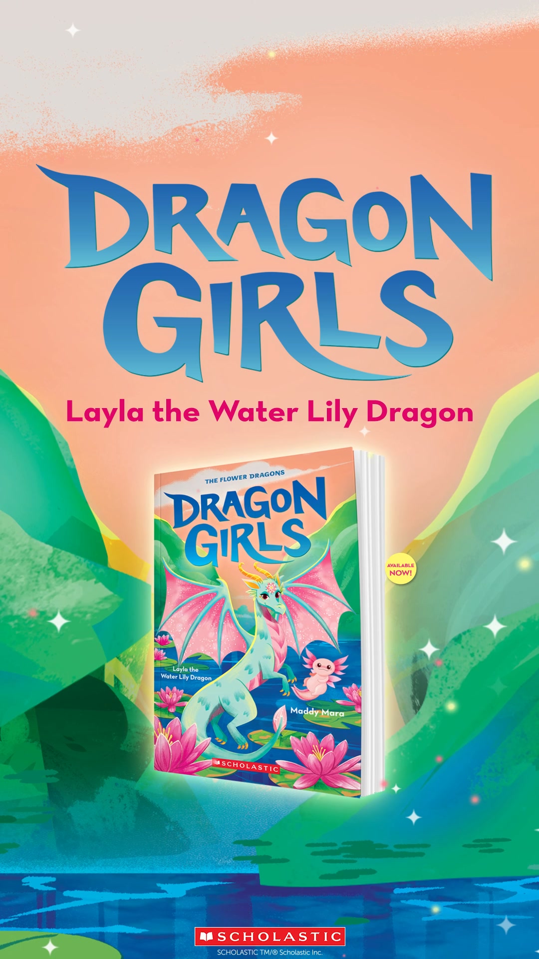 Scholastic Facebook ad: Dragon Girls