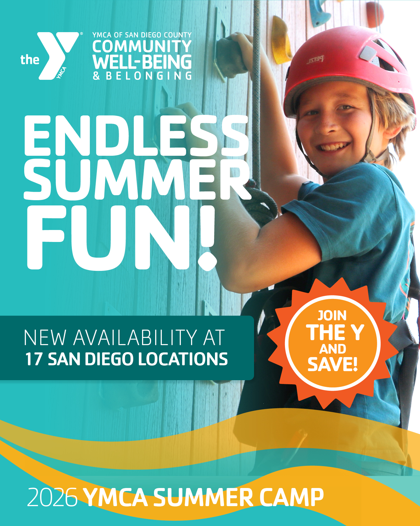 YMCA of San Diego County Facebook ad from Mar 13, 2026