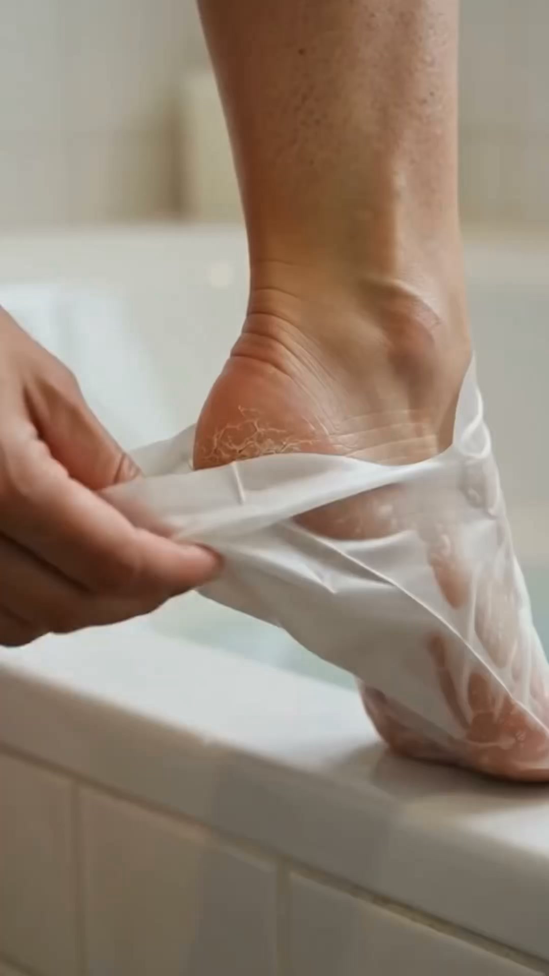DRMTLGY Facebook ad: Upgrade Your Foot Care