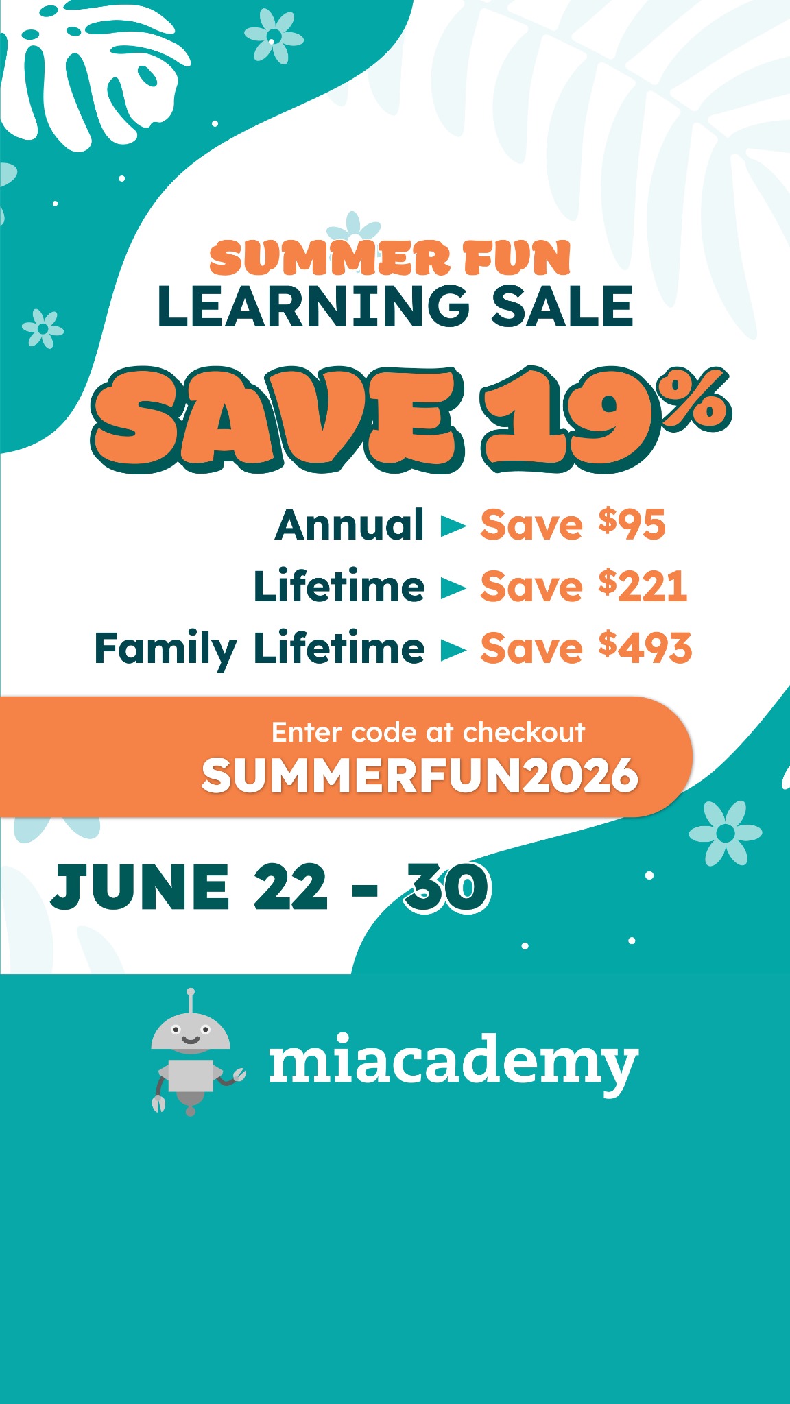 Miacademy Learning Facebook ad