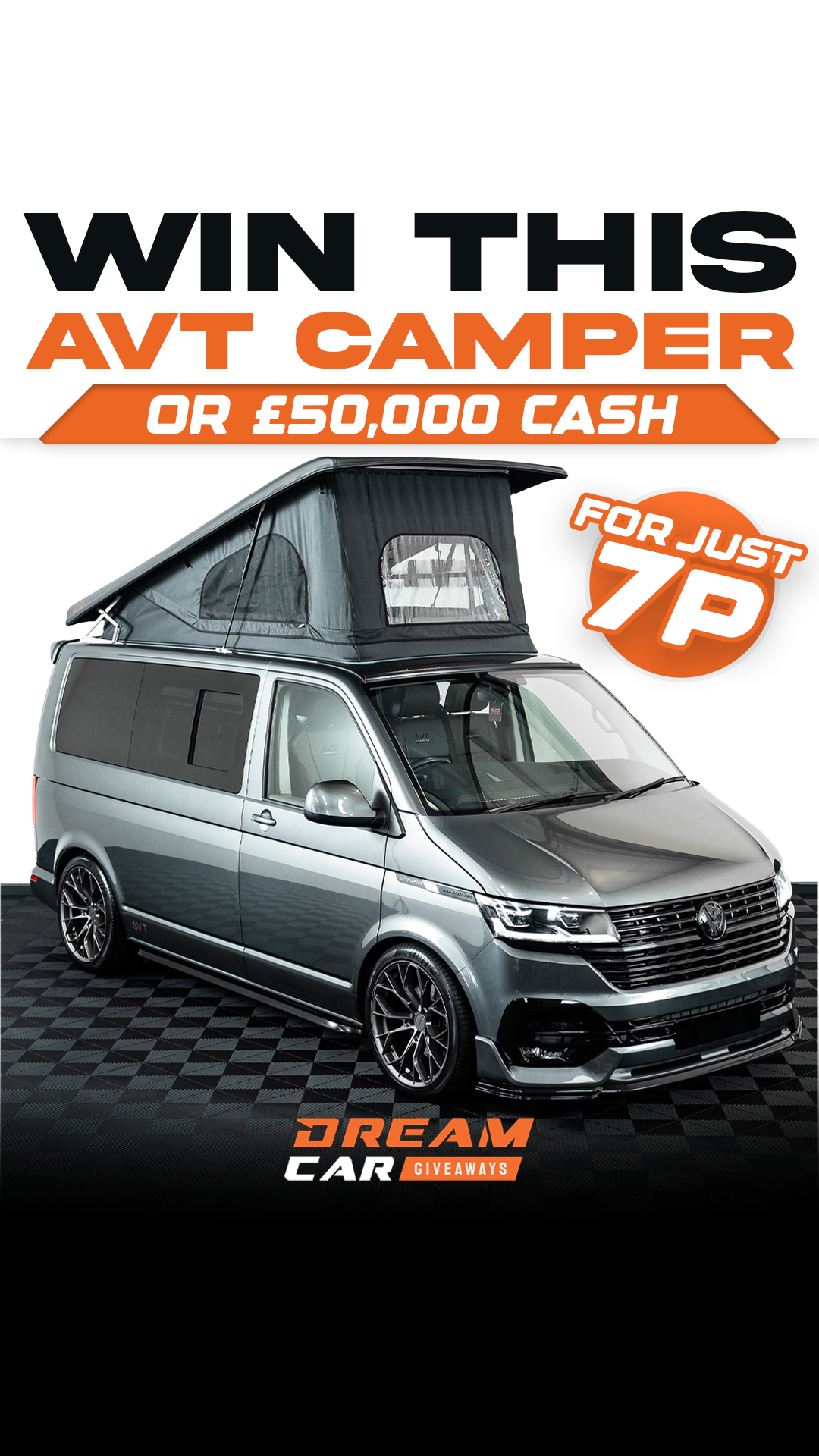 Dream Car Giveaways Facebook ad