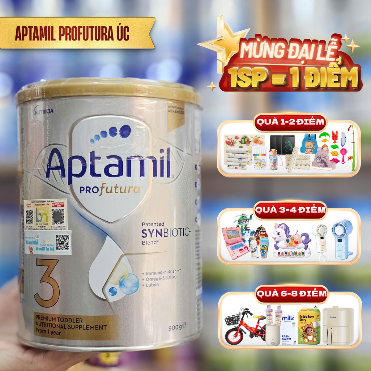 Đan Nhi Shop - Chuyên Sữa & Vitamin cho bé yêu Facebook ad