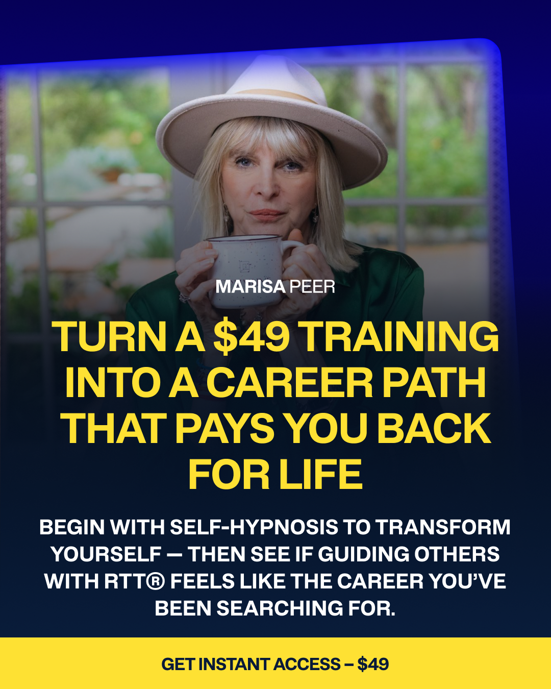 Marisa Peer Facebook ad
