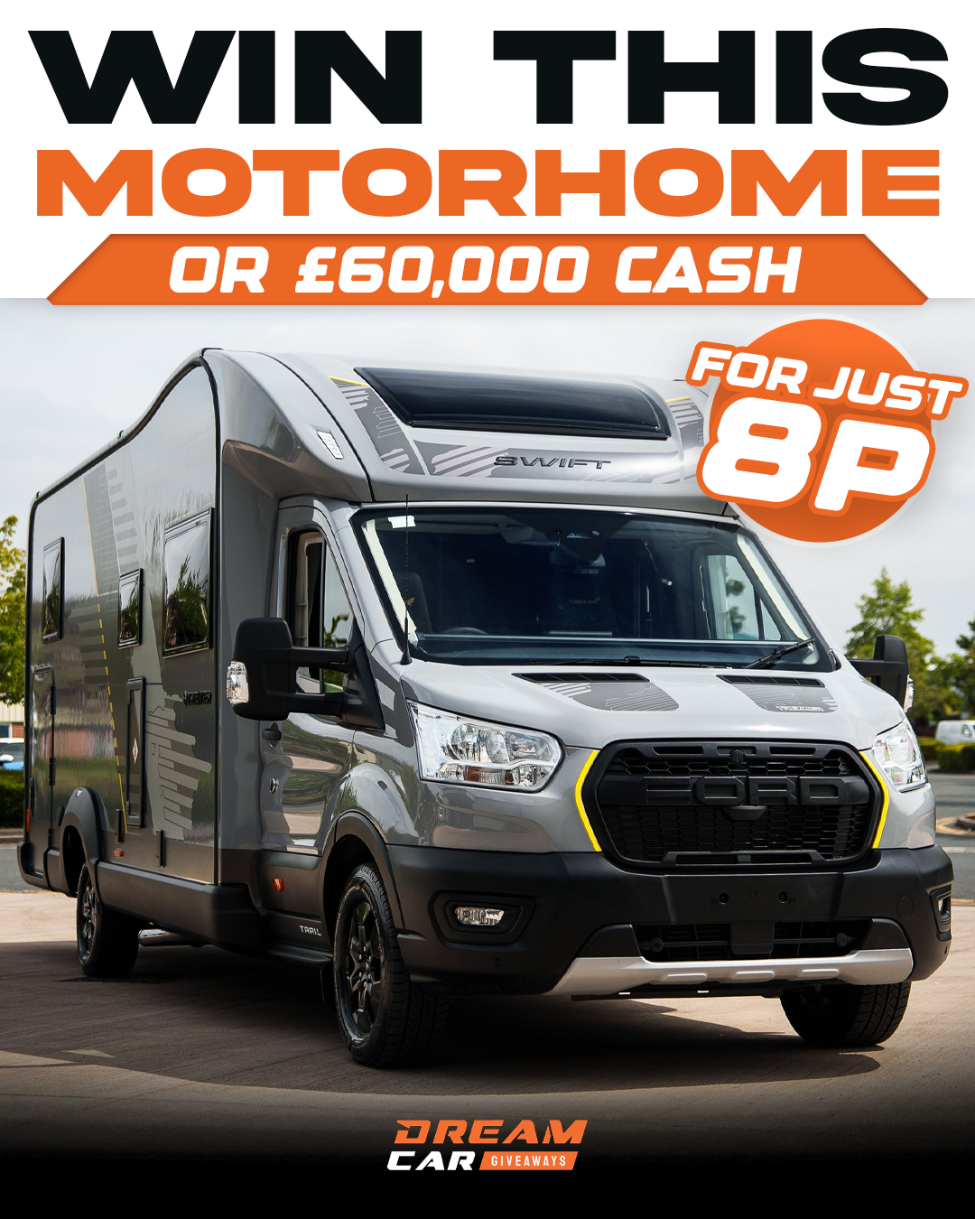 Dream Car Giveaways Facebook ad