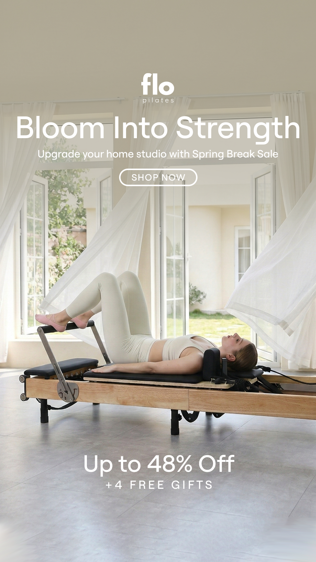 Flo Pilates Facebook ad