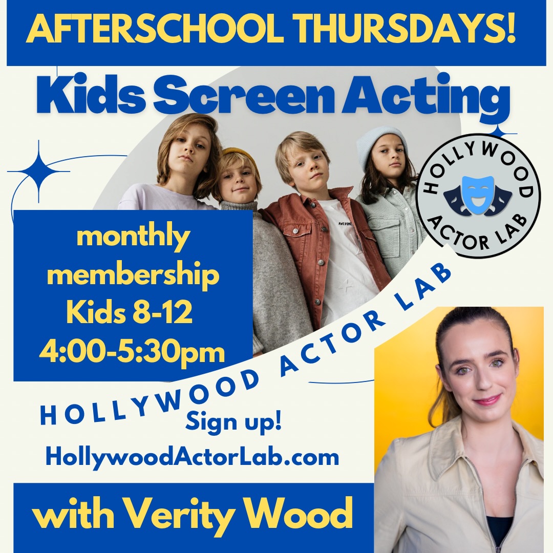 Hollywood Actor Lab Facebook ad: Exciting news for parents and kids!