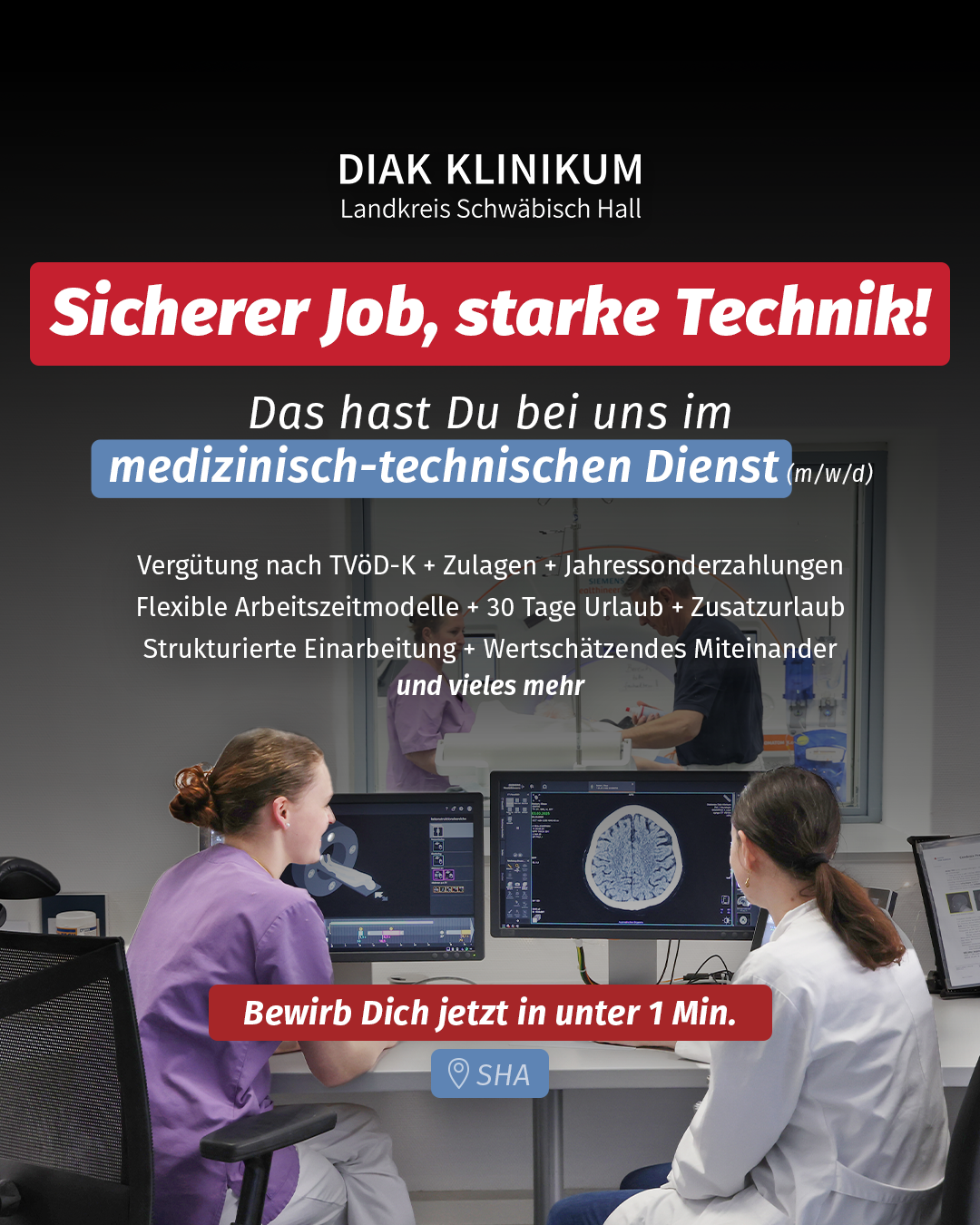 Diak Klinikum Facebook ad from May 11, 2026