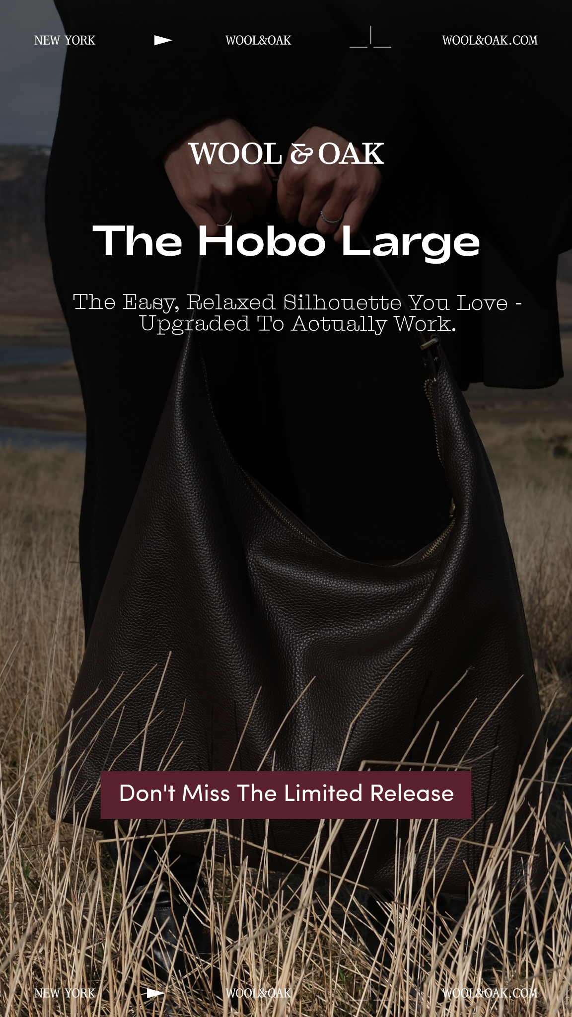 Wool & Oak Facebook ad