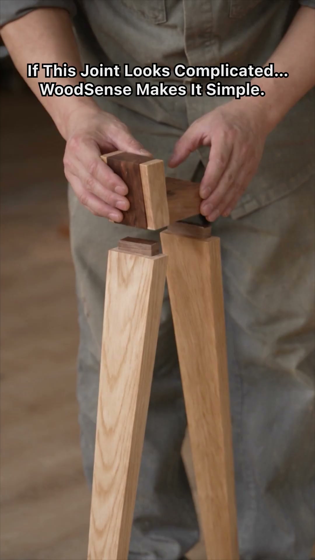 WoodSense Facebook ad: Become a woodworking expert