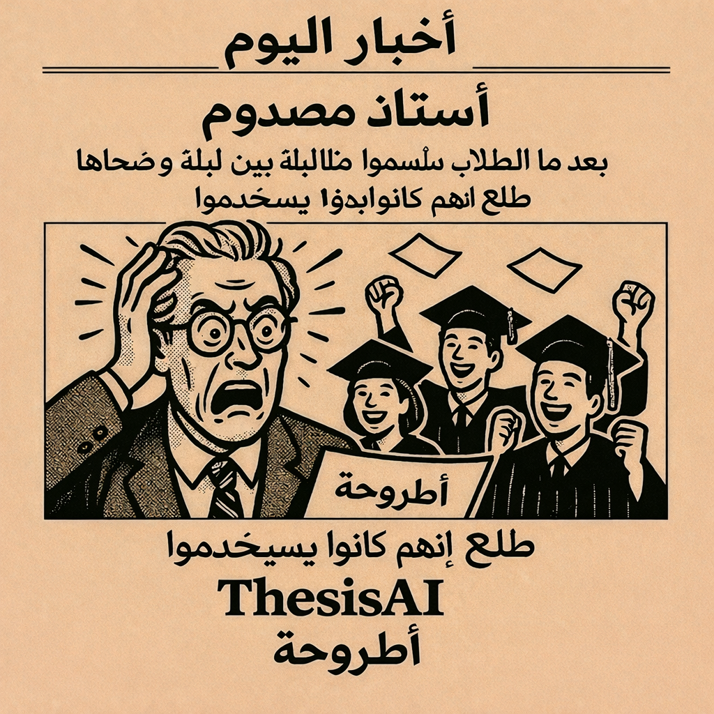 Thesis AI Facebook ad