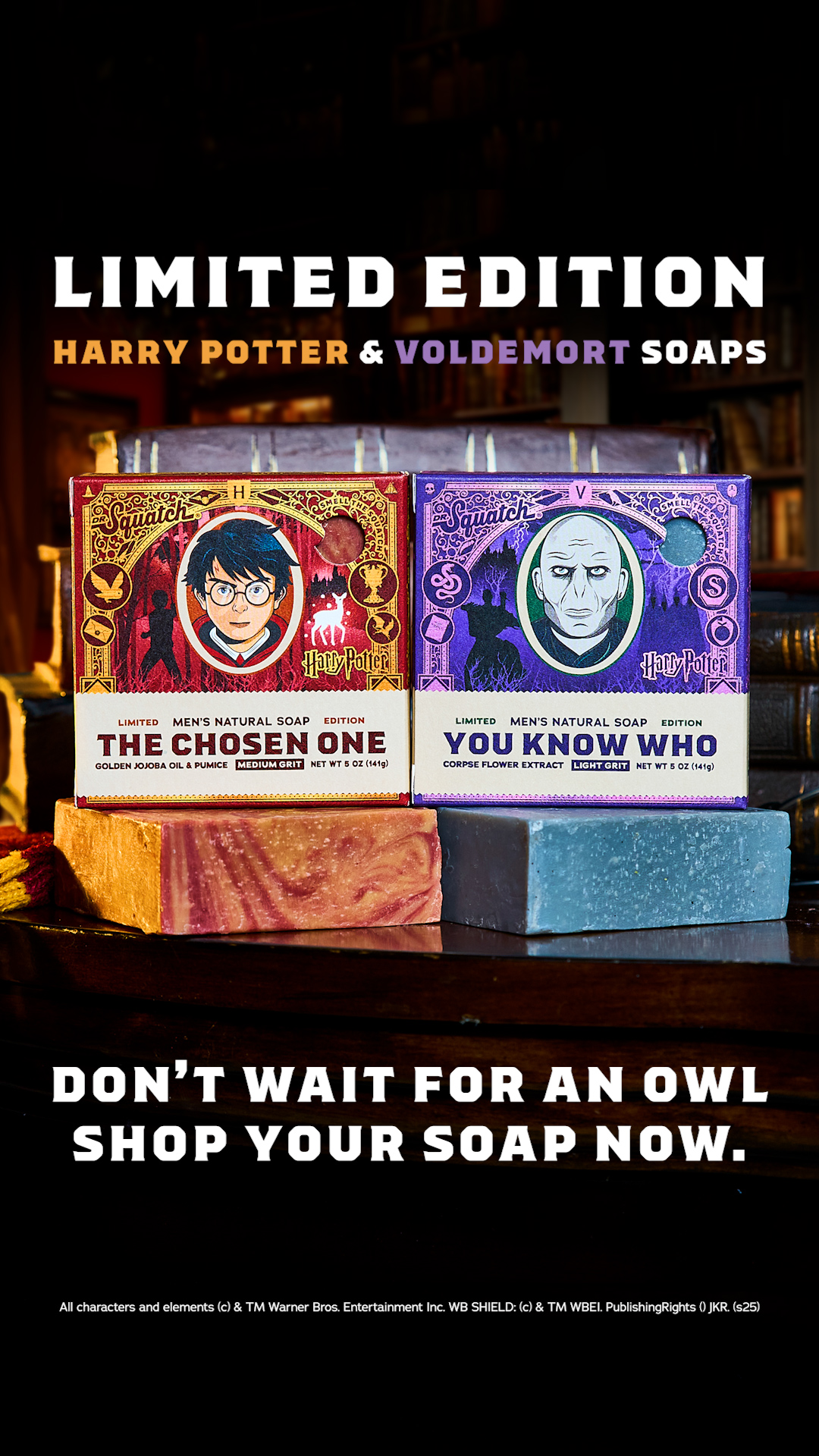 Dr. Squatch Facebook ad