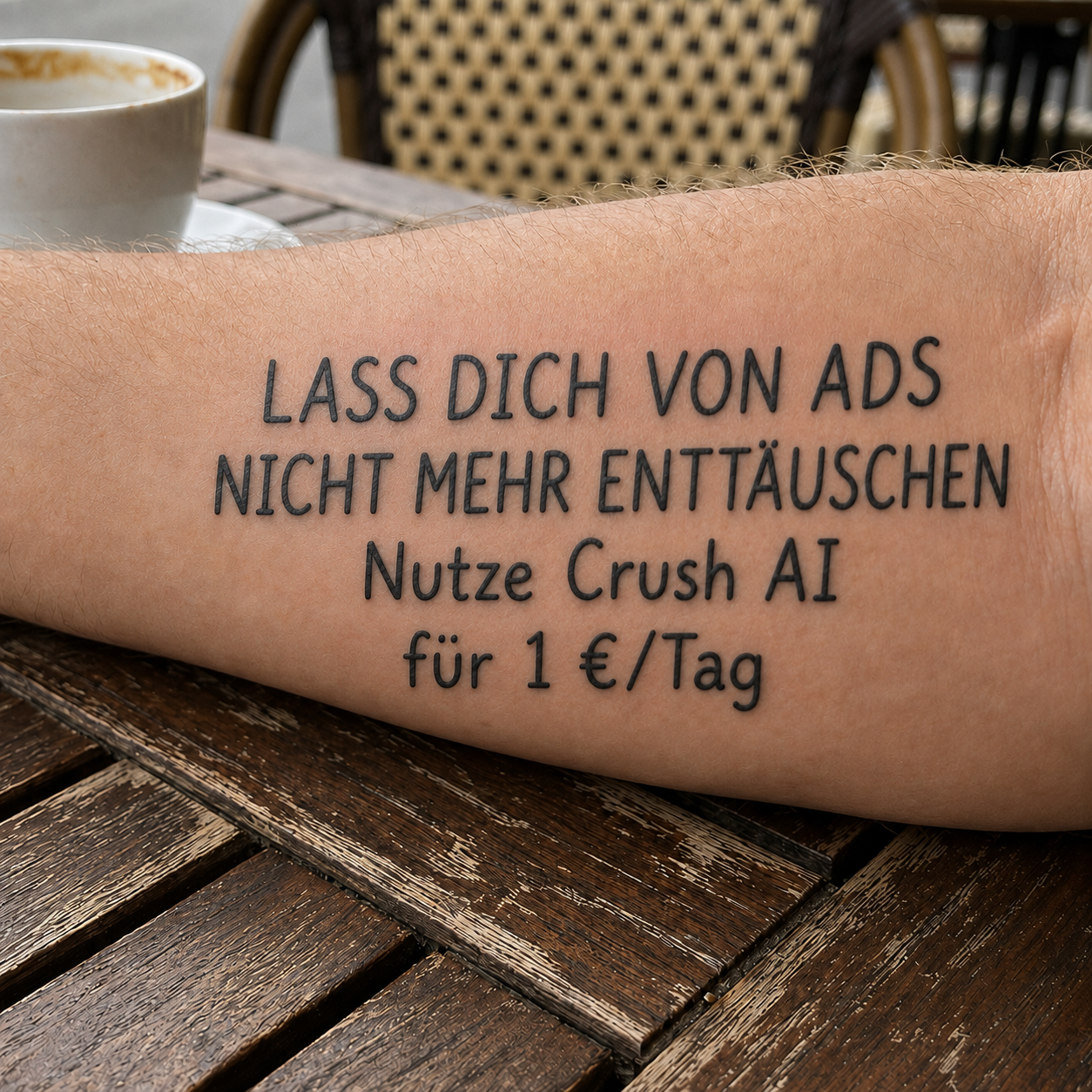 trycrush.ai Facebook ad