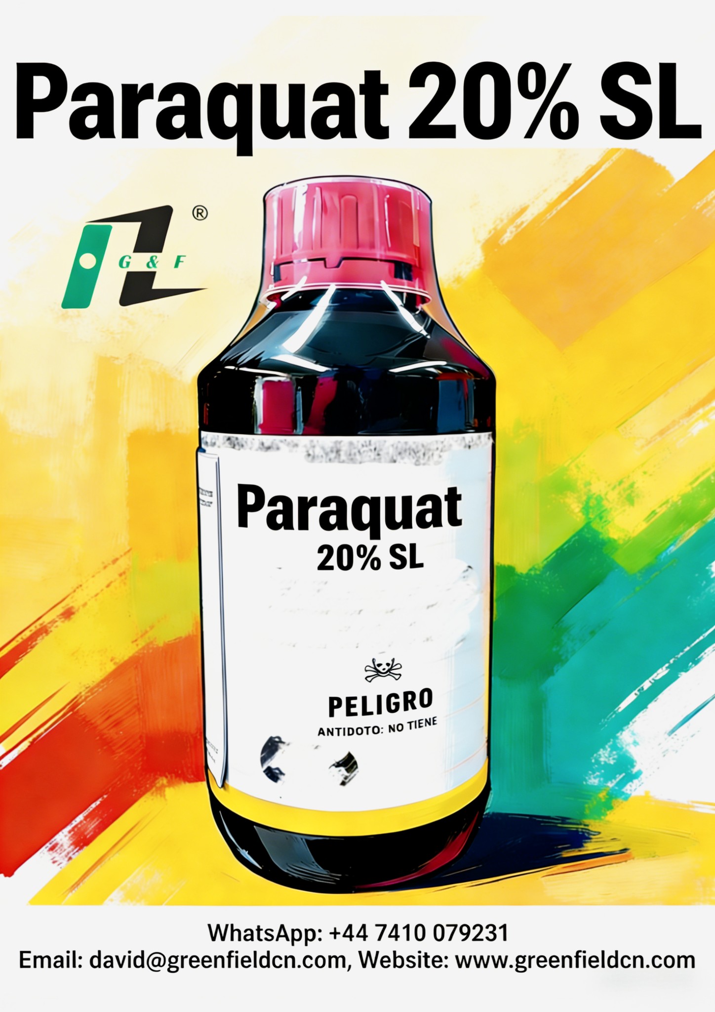 Shenzhen Greenfield Industry Co.,Ltd Facebook ad: Paraquat 20% SL, Trusted Herbicide Supplier for Global…