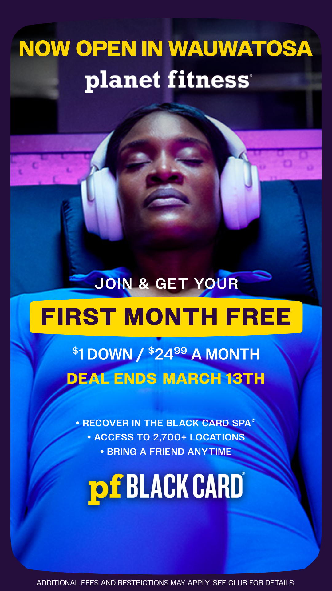 Planet Fitness Facebook ad