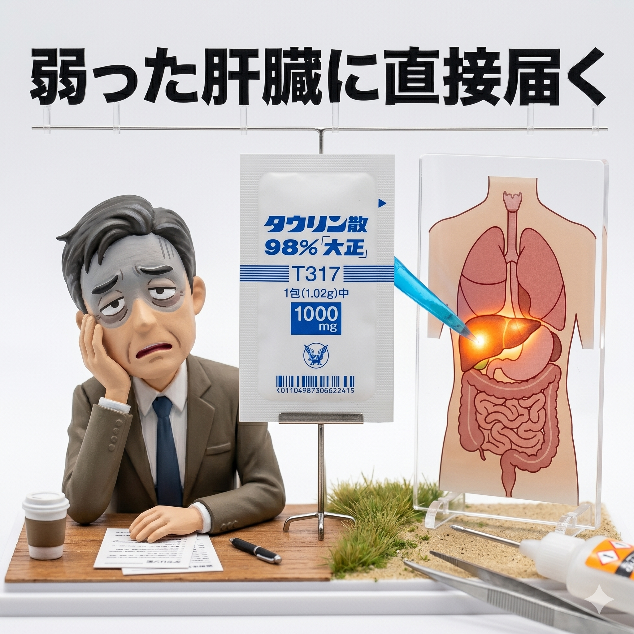 Beauty & Wellness Facebook ad: 肝臓に直接届く