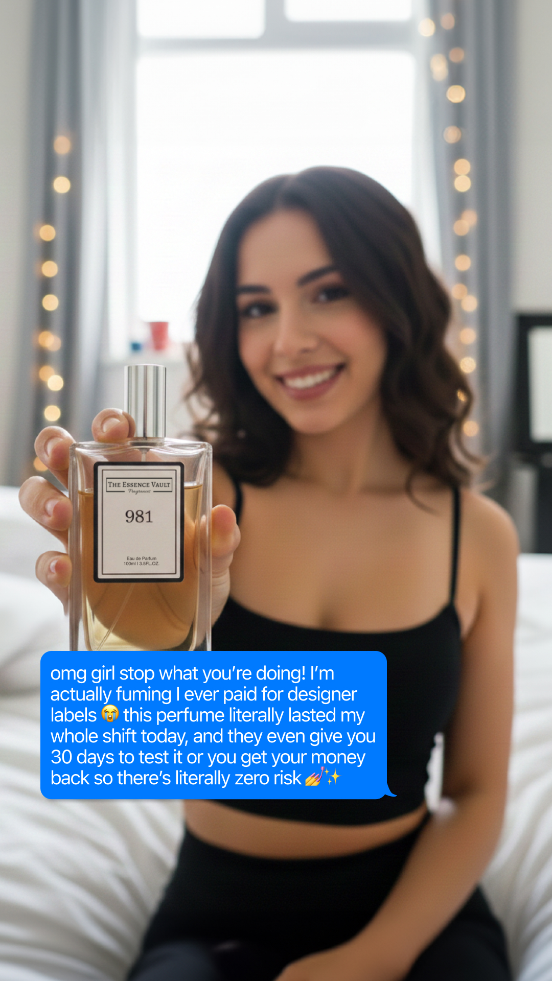 The Essence Vault Facebook ad