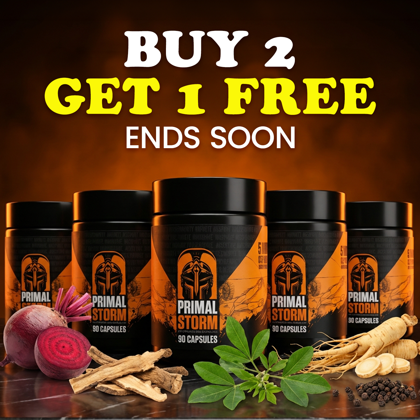 Primal-Storm Facebook ad