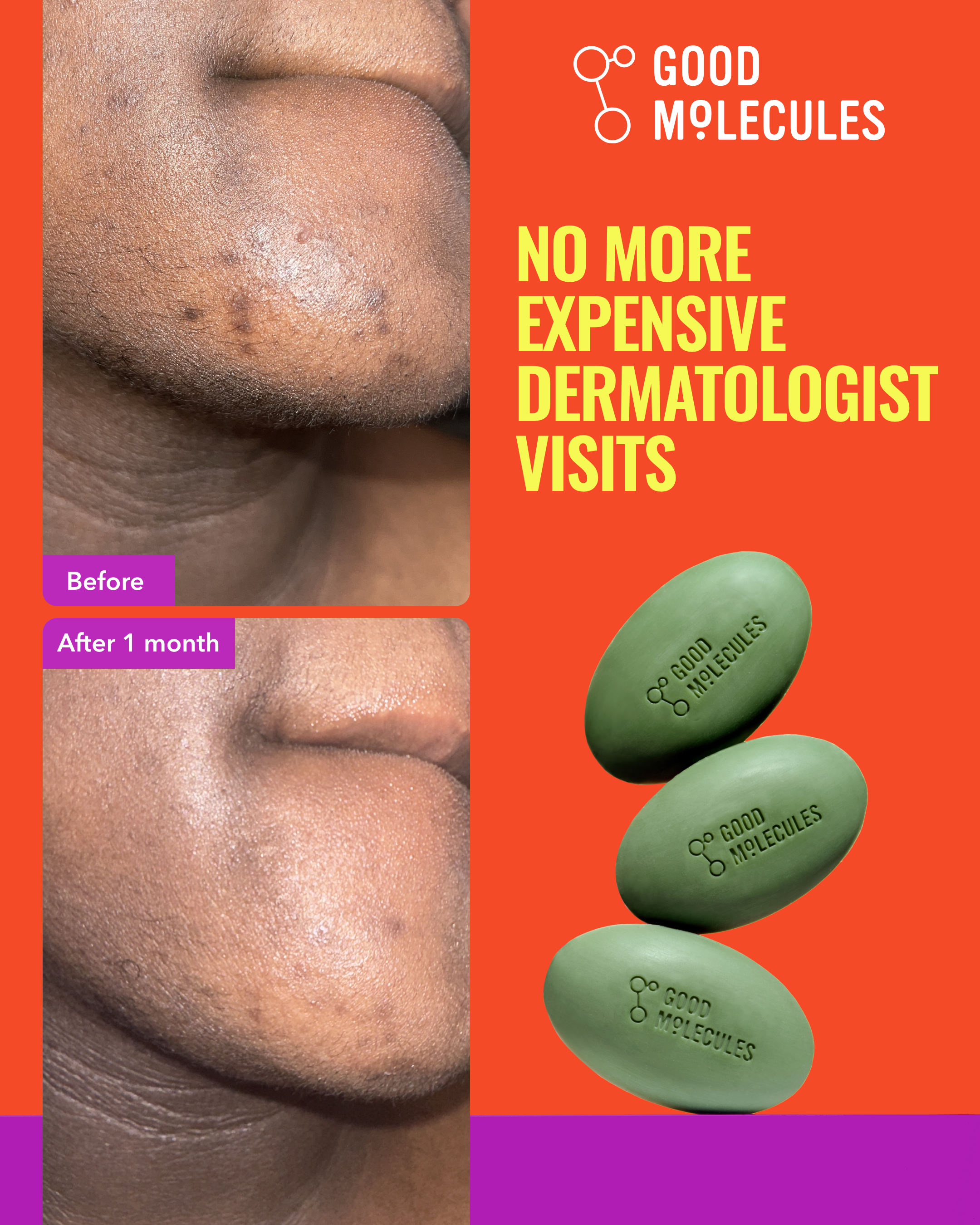 Good Molecules Facebook ad