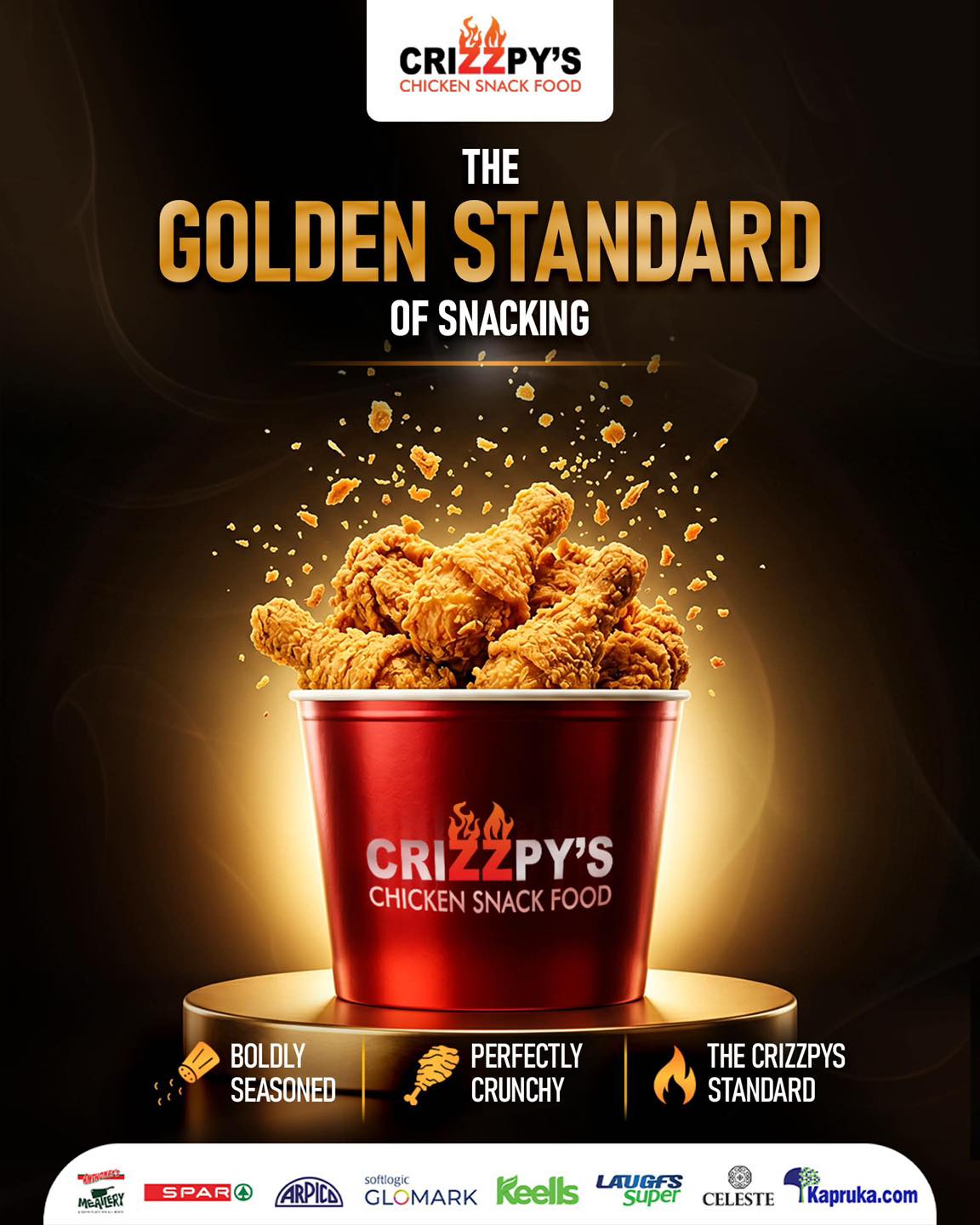 Crizzpy’s Facebook ad: When it comes to flavour, crunch and satisfaction…