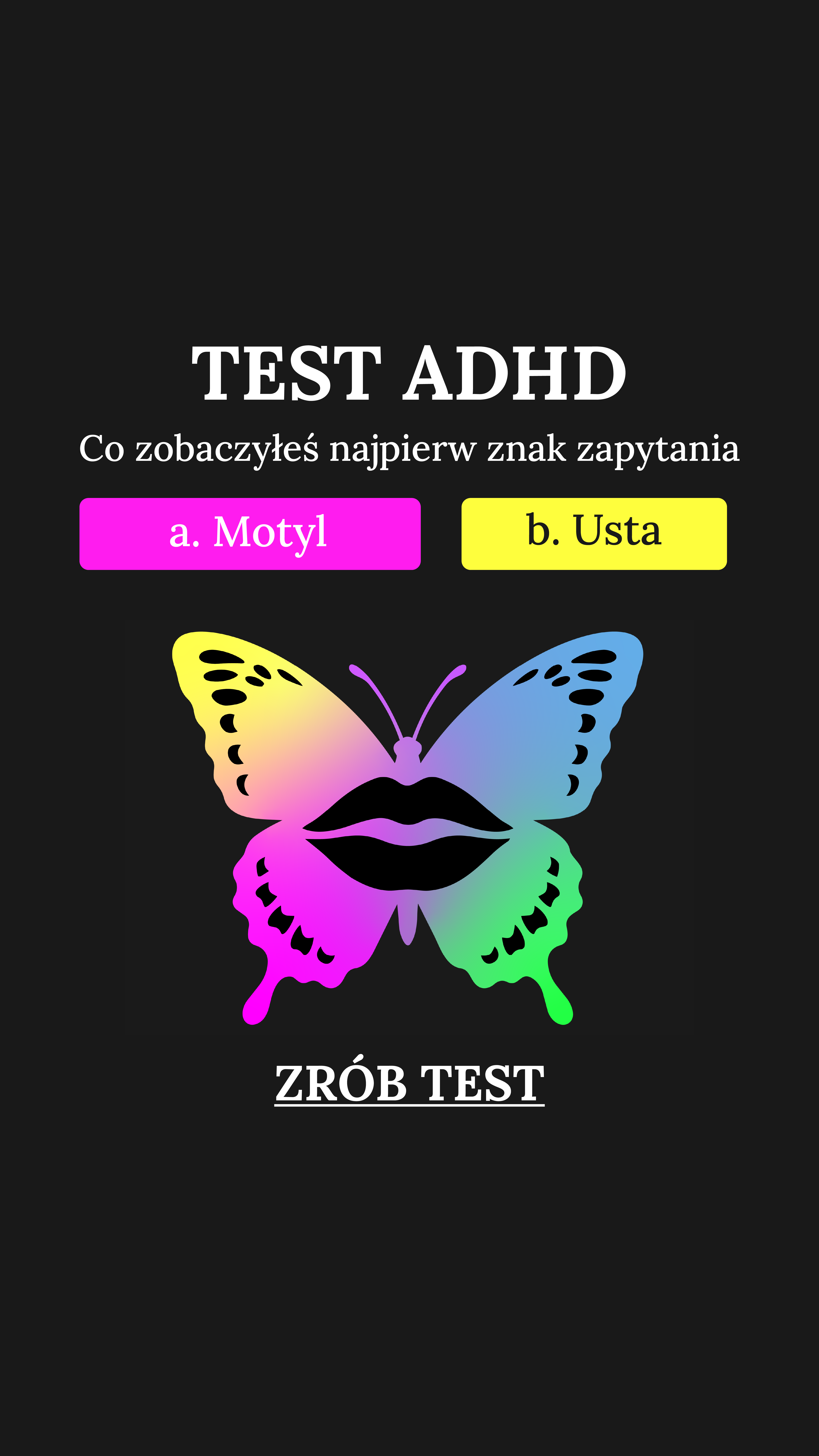 International IQ test Facebook ad