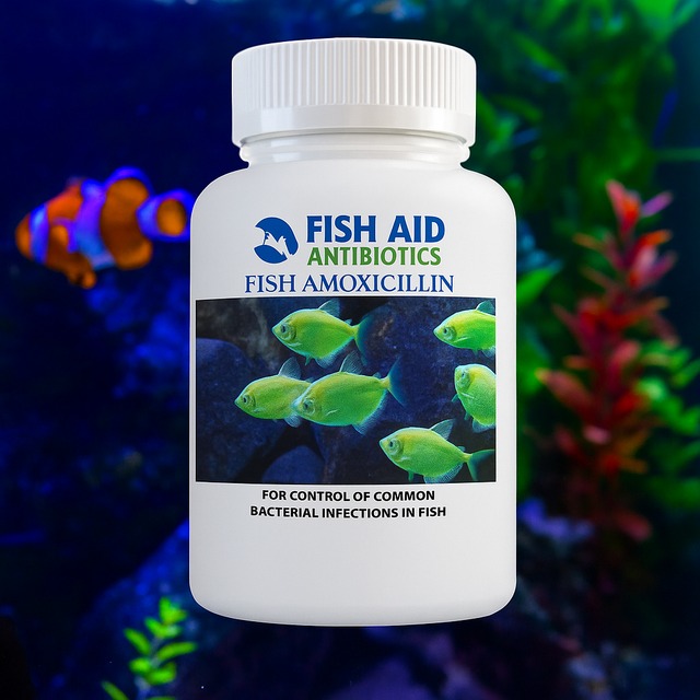Fish vet supply Facebook ad: Fish Mox 500mg - 100 count