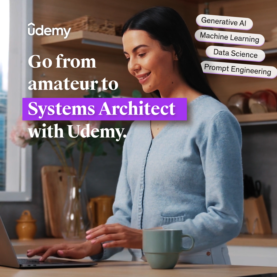 Udemy Facebook ad