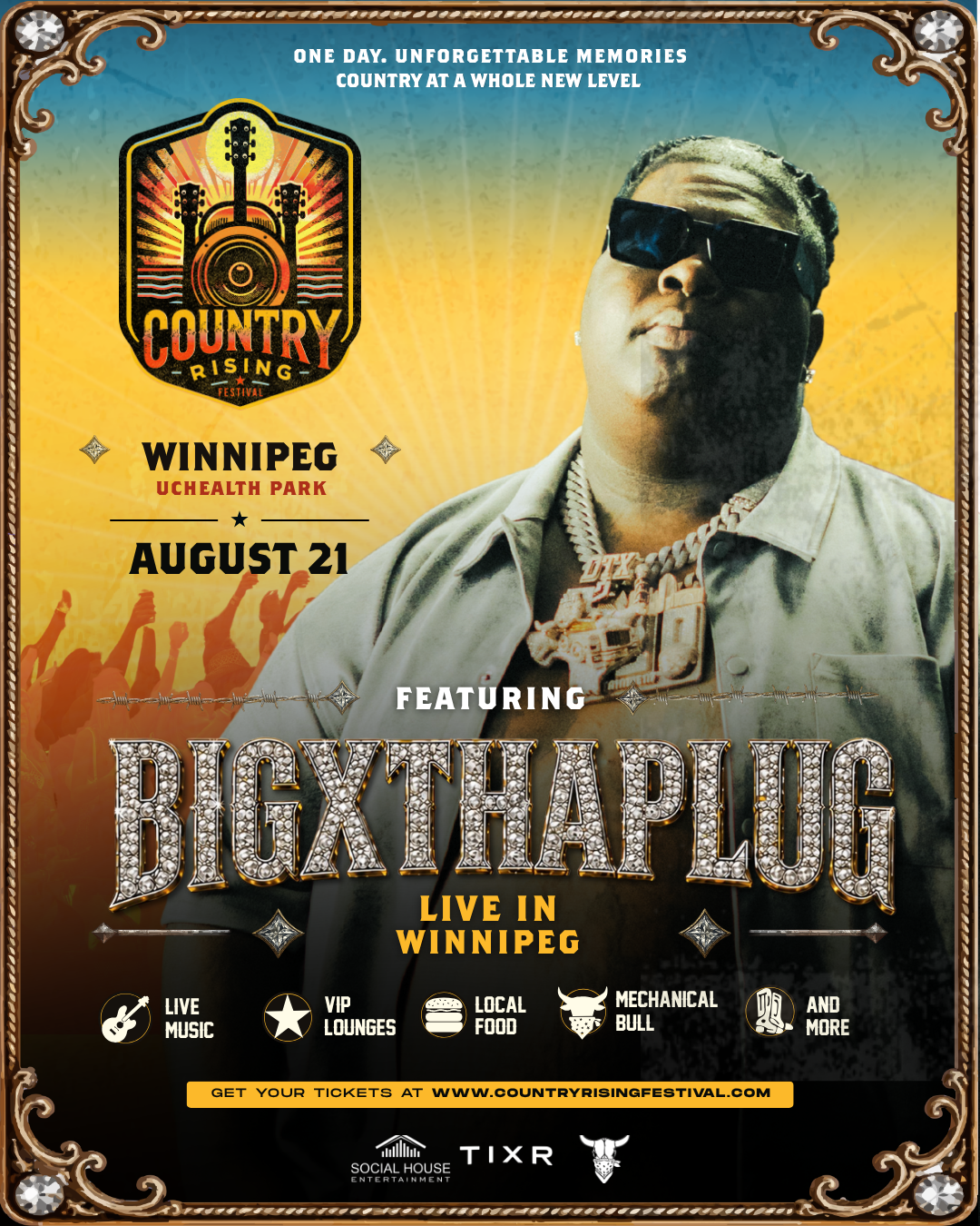 Country Rising Fest : Winnipeg Facebook ad
