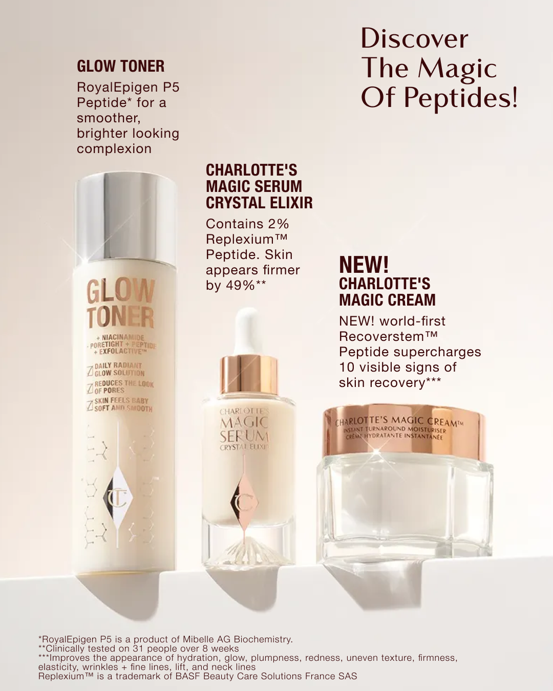 Charlotte Tilbury Skincare Facebook ad