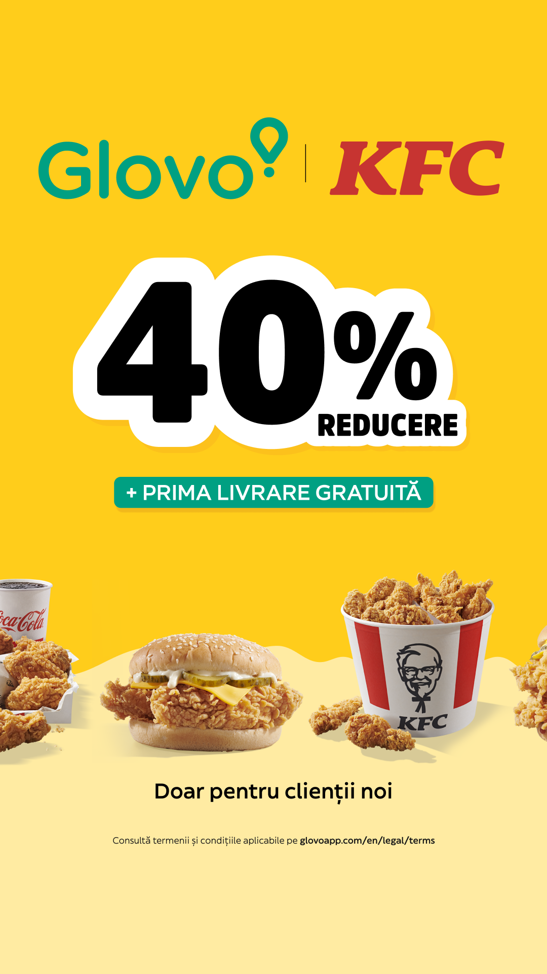 Glovo Facebook ad