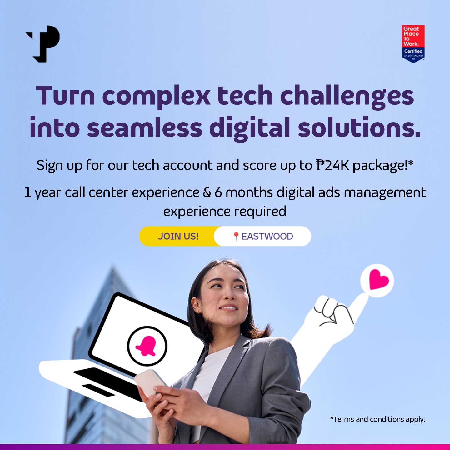 Teleperformance Philippines Facebook ad