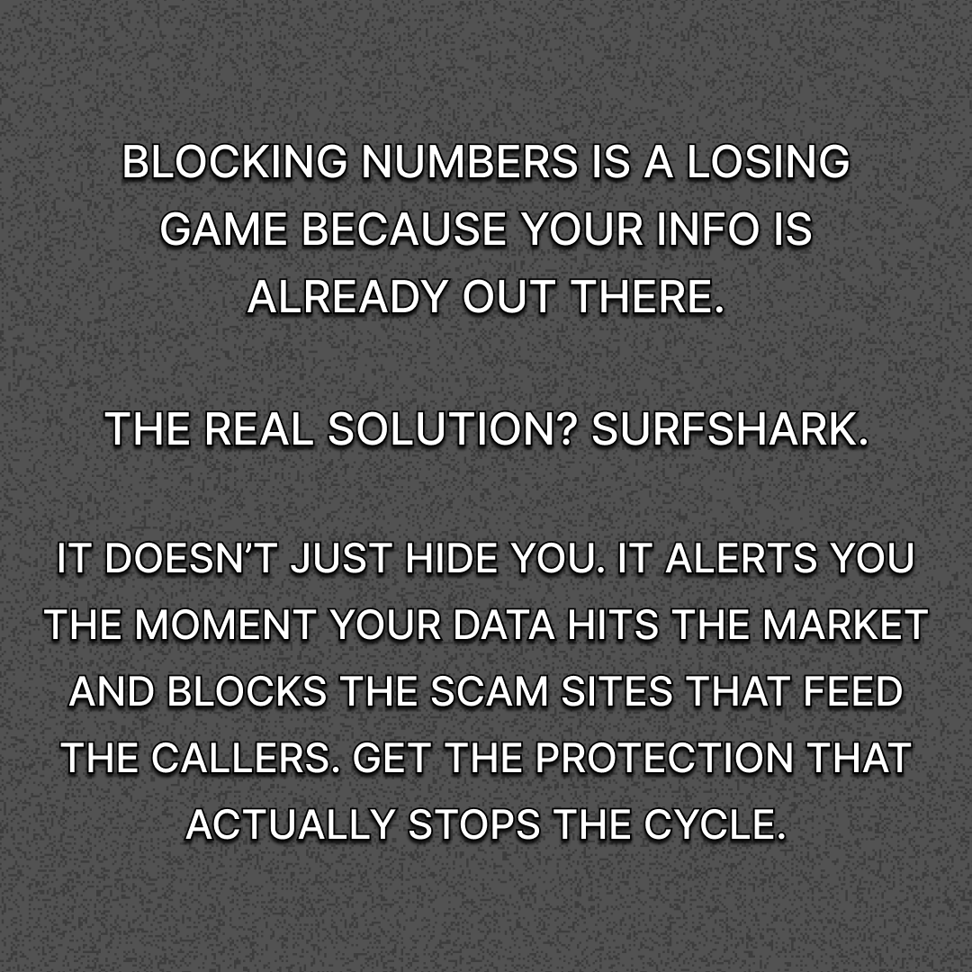 Surfshark Facebook ad: Try free data leak check