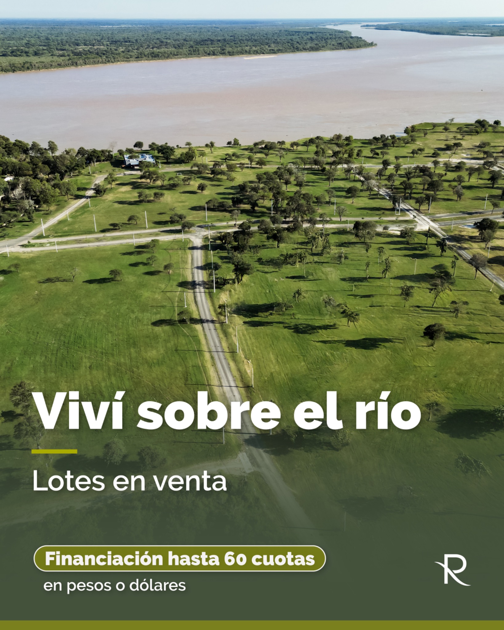 Remansos Barrio Nautico Facebook ad: Viví frente al río Paraná en Remansos Barrio…