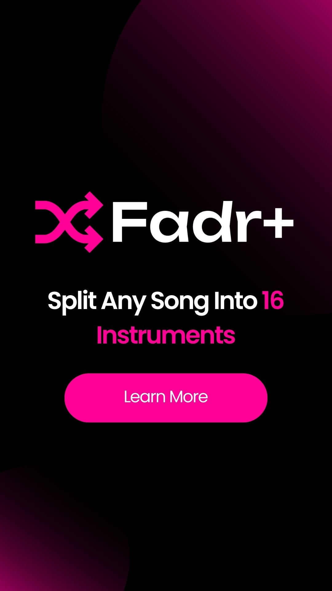 Fadr Facebook ad