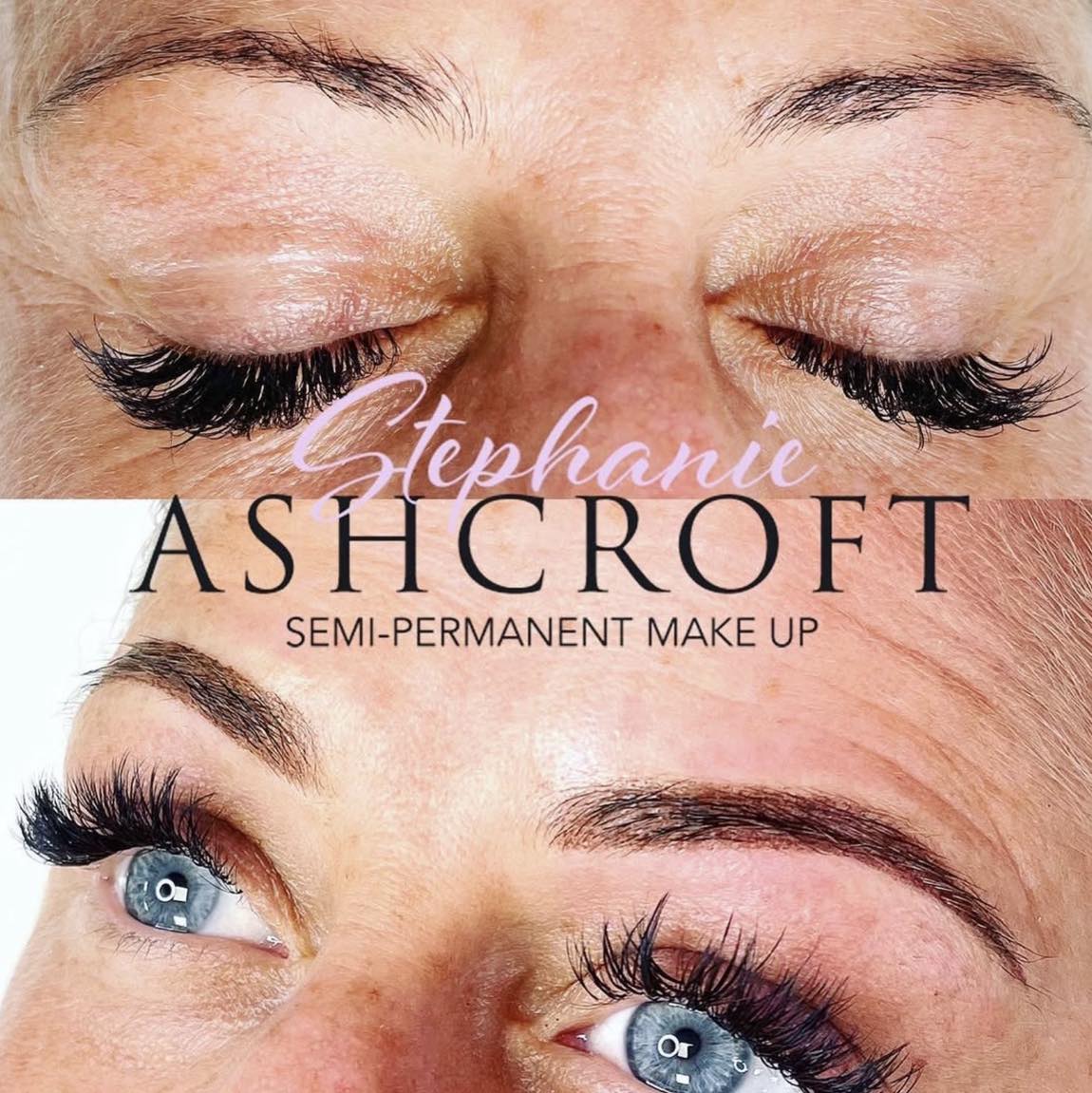 The Brookside Hair, Beauty and Aesthetics Facebook ad: Ready for perfect eyebrows?