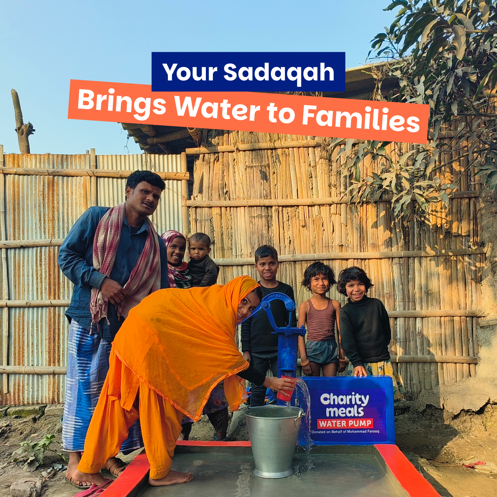 Charity Meals Facebook ad