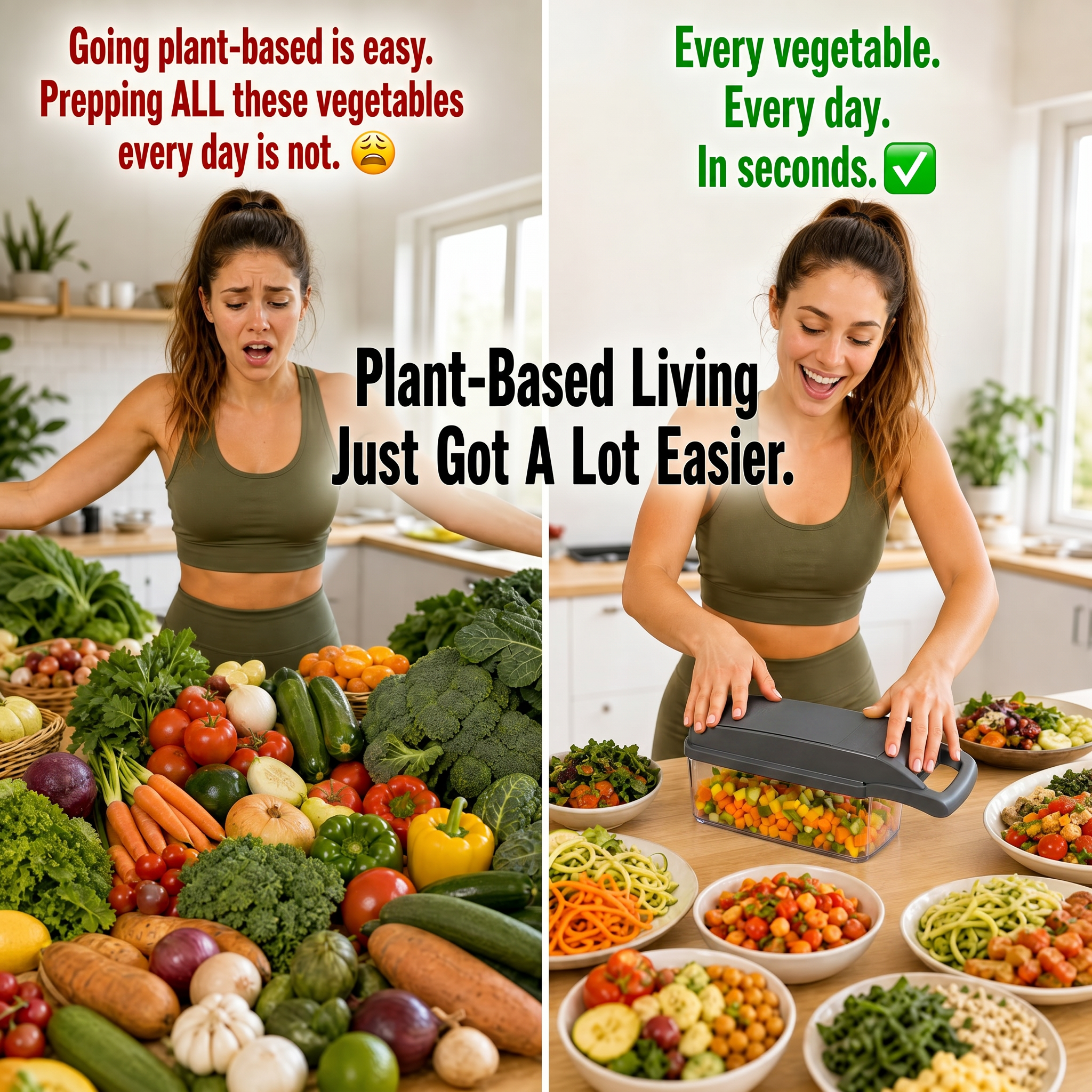 Sherphine's Wonders Inc Facebook ad: Plant-Based Living Just Got A Lot Easier