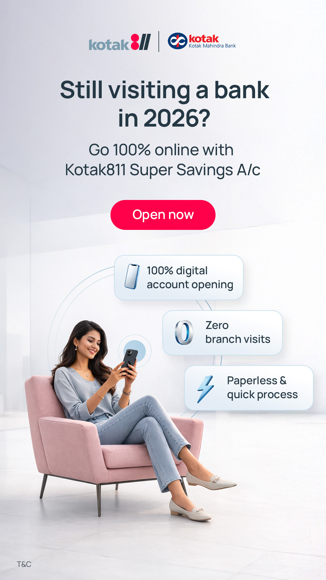 Kotak811 Facebook ad