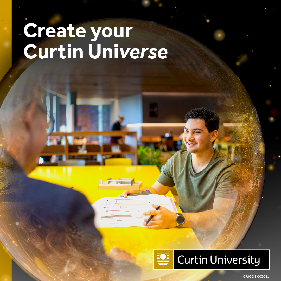 Curtin University Facebook ad