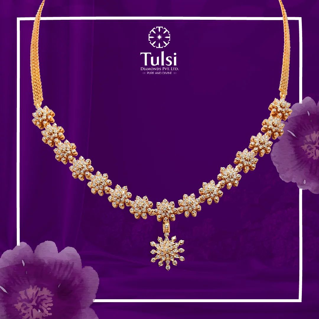 Tulsi Diamonds Facebook ad: Wrap yourself in luxury with a touch of…