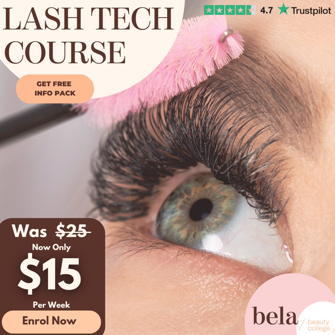 Bela Beauty College Facebook ad