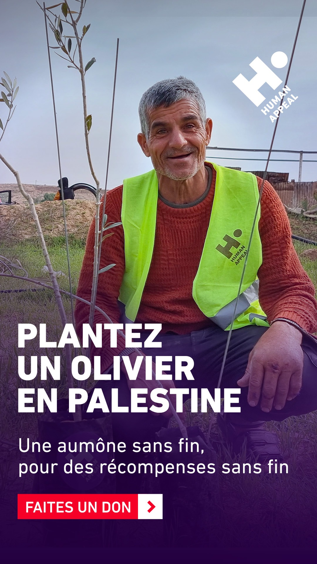 Human Appeal France Facebook ad