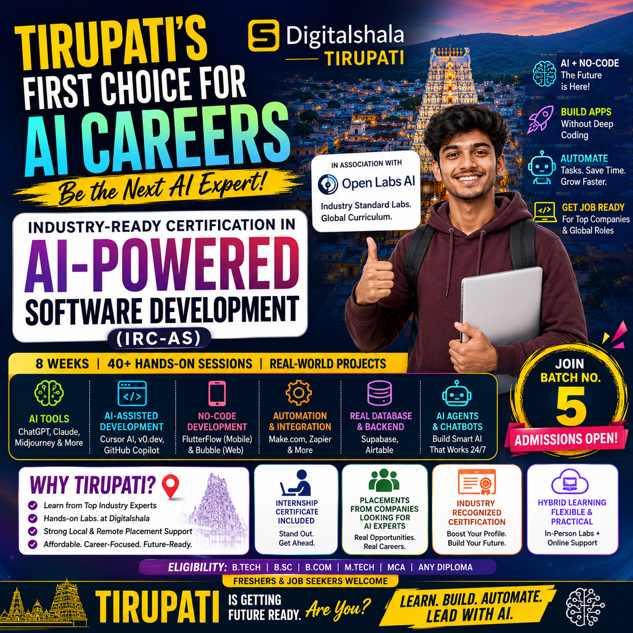 Digitalshala Tirupati Facebook ad
