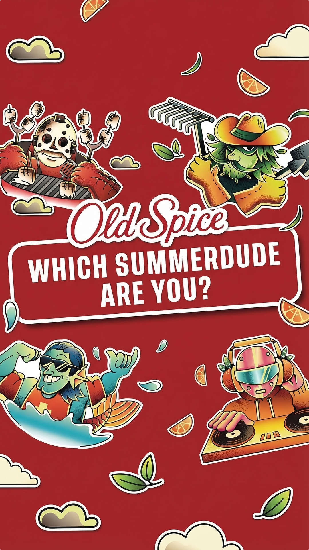 Old Spice Facebook ad