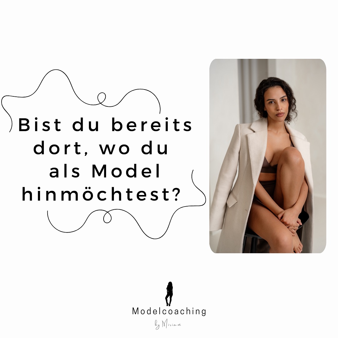 Modelcoaching by Miriam Rautert Facebook ad: Stehst du in deiner Modelkarriere auf der Stelle?