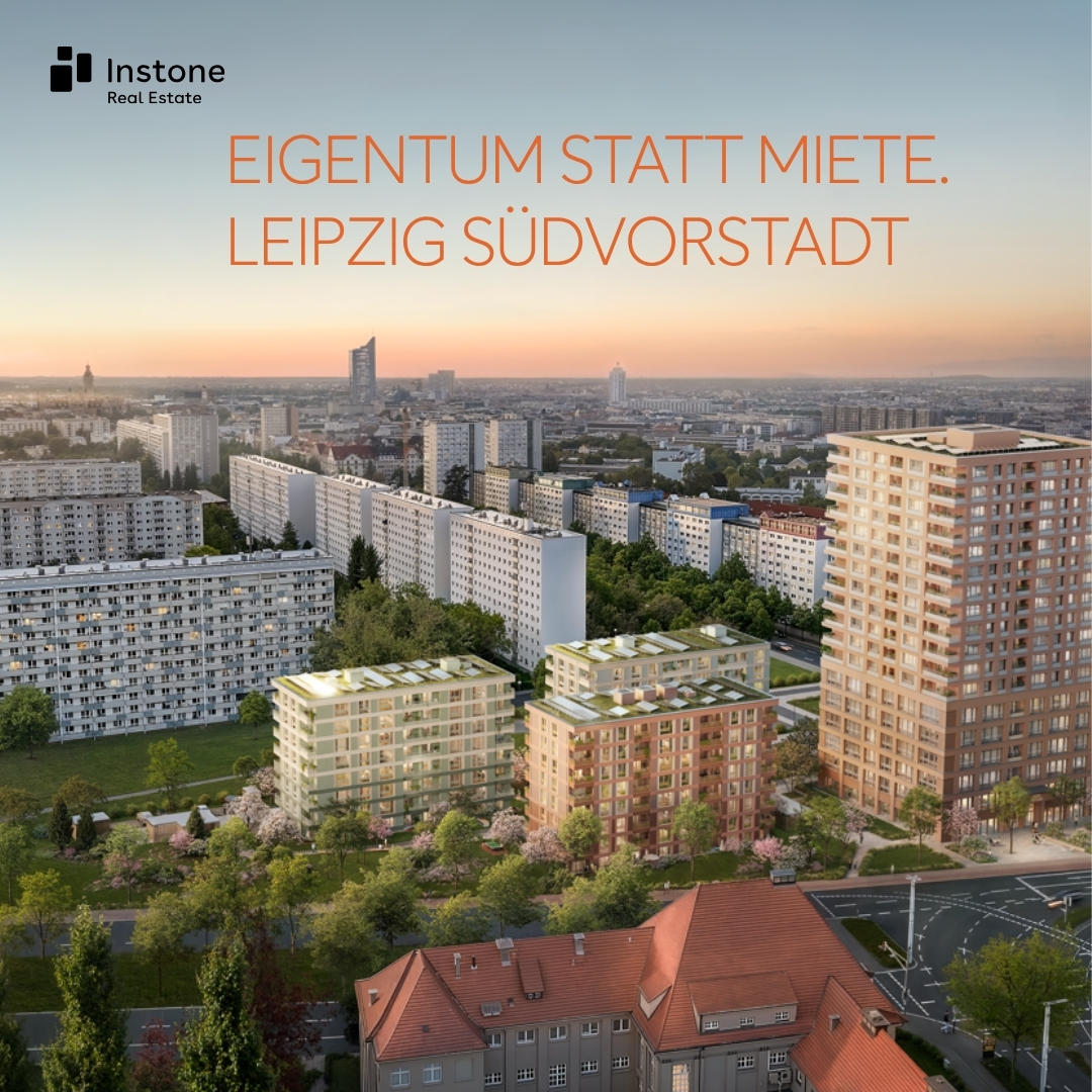 Instone Real Estate Facebook ad: Während andere Miete zahlen, wohnen Sie in Ihrem…