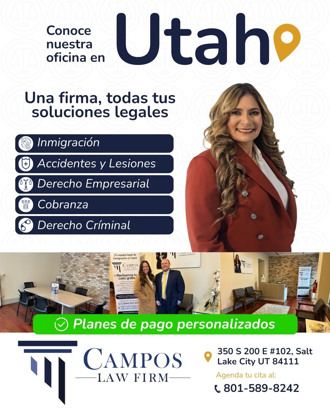 Campos Law Firm Facebook ad