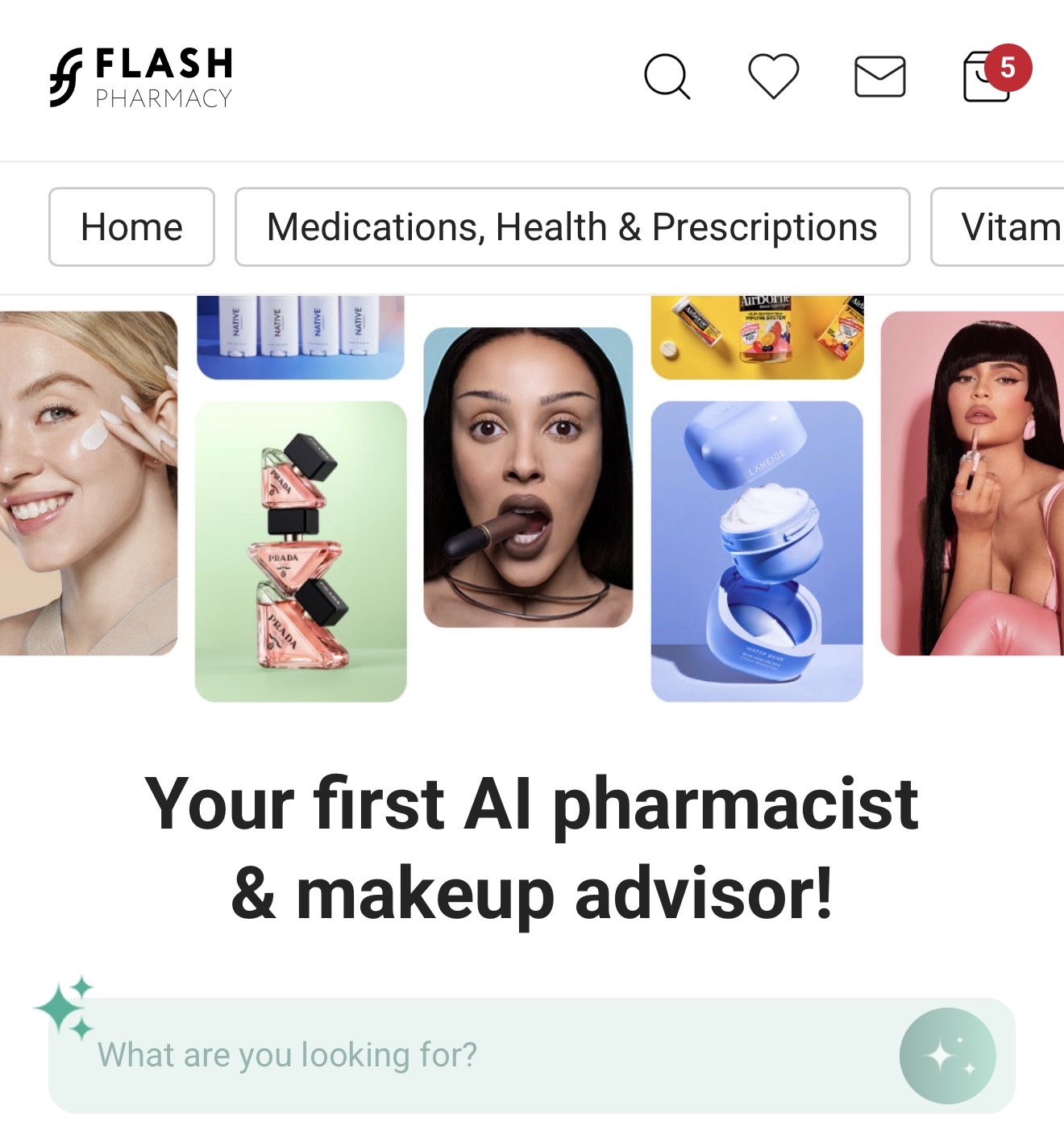 FLASH Pharmacy Facebook ad