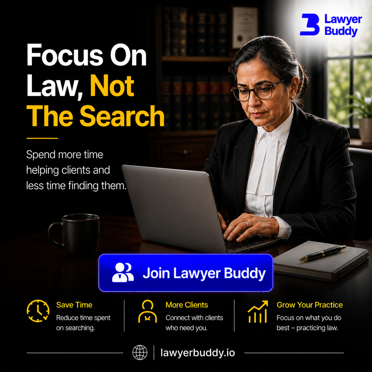 LawyerBuddy Facebook ad: Join India’s First AI Legal Platform